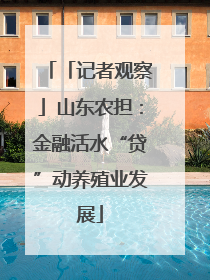 「记者观察」山东农担：金融活水“贷”动养殖业发展
