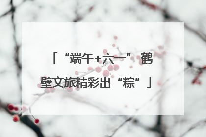 “端午+六一” 鹤壁文旅精彩出“粽”