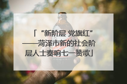 “新阶层 党旗红”——菏泽市新的社会阶层人士奏响七一赞歌