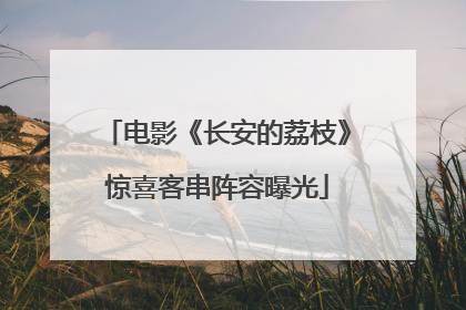 电影《长安的荔枝》惊喜客串阵容曝光