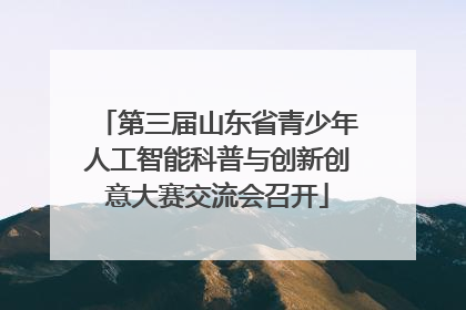 第三届山东省青少年人工智能科普与创新创意大赛交流会召开