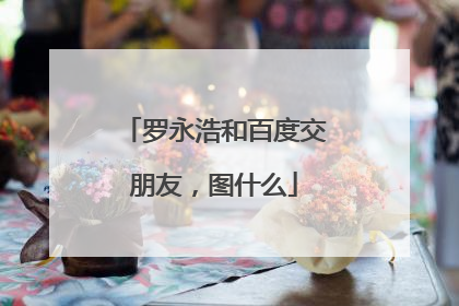 罗永浩和百度交朋友，图什么