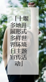 十堰多地开展形式多样世界环境日主题宣传活动