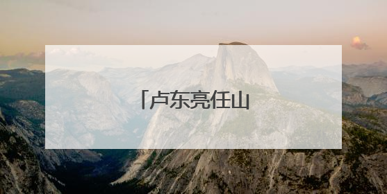 卢东亮任山西省代省长