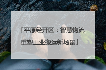 平原经开区：智慧物流重塑工业搬运新场景