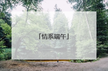 情系端午