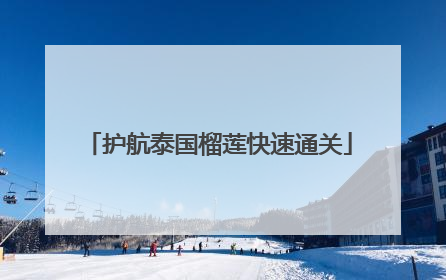 护航泰国榴莲快速通关