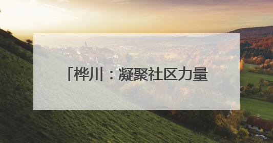 桦川：凝聚社区力量 提高基层整理水平