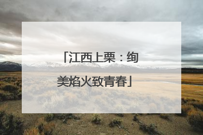 江西上栗：绚美焰火致青春