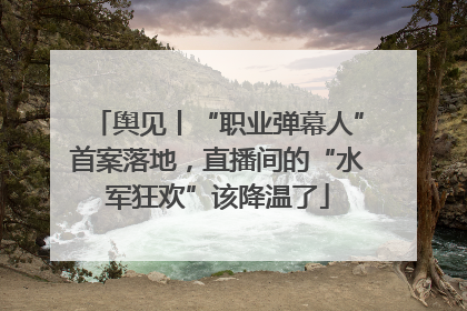 舆见丨“职业弹幕人”首案落地，直播间的“水军狂欢”该降温了