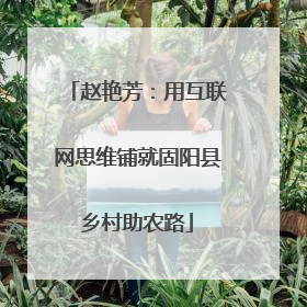 赵艳芳：用互联网思维铺就固阳县乡村助农路