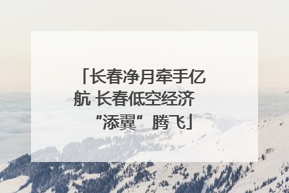 长春净月牵手亿航 长春低空经济“添翼”腾飞