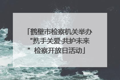 鹤壁市检察机关举办“携手关爱·共护未来”检察开放日活动